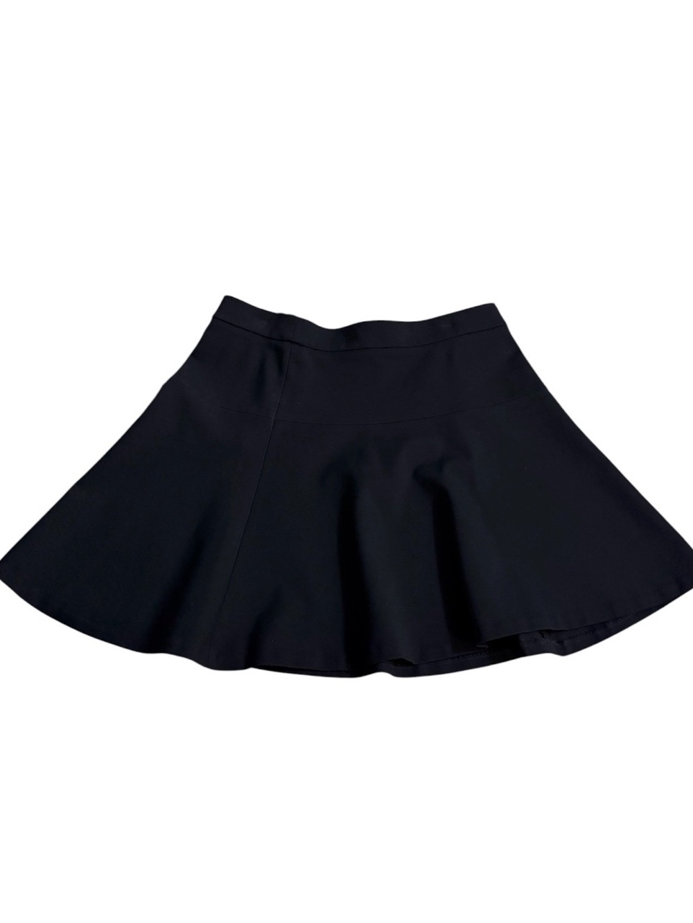 Banana Republic Black Circle Skater Skirt